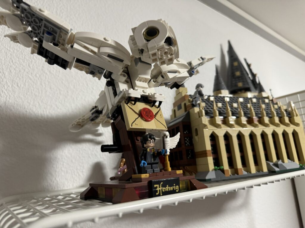 Lego Hedwig und Hogwarts Hall